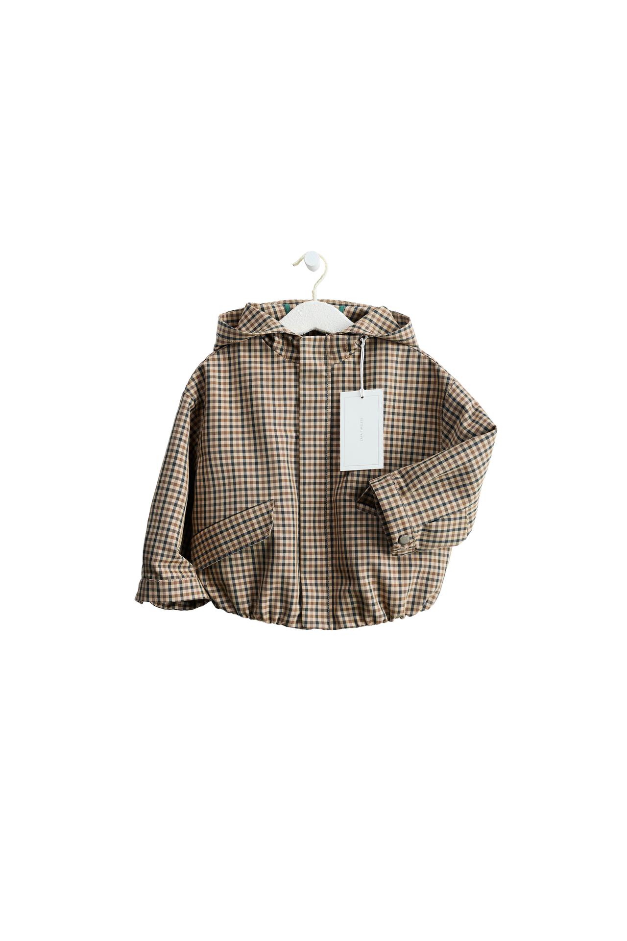ZARA TIMELESS - куртка-худи в клетку
