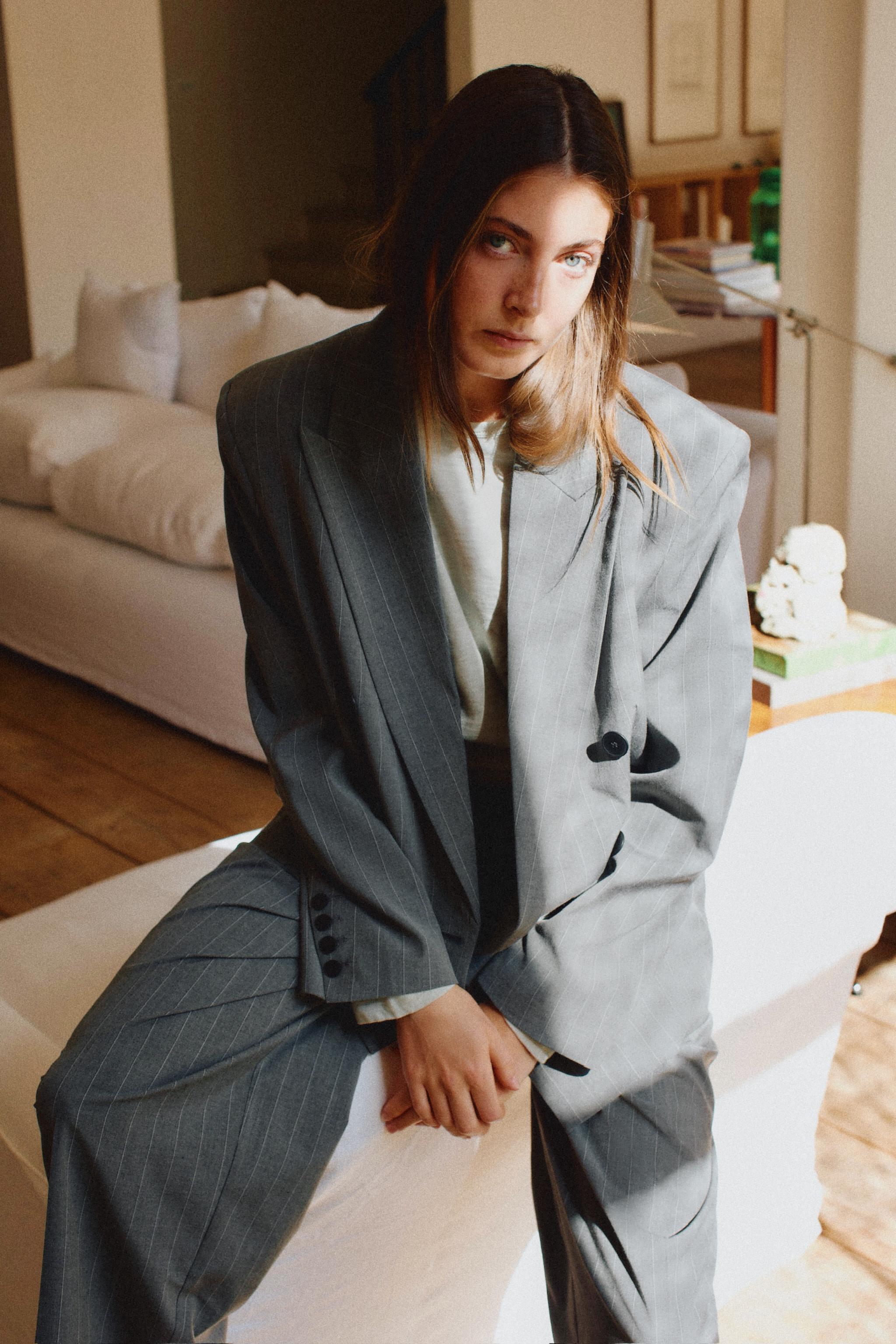 レディースグレーパンツ | ZARA 日本