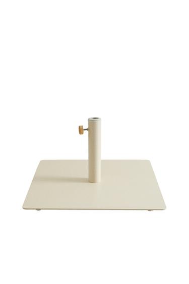 METAL BEACH UMBRELLA STAND - Ecru by Zara