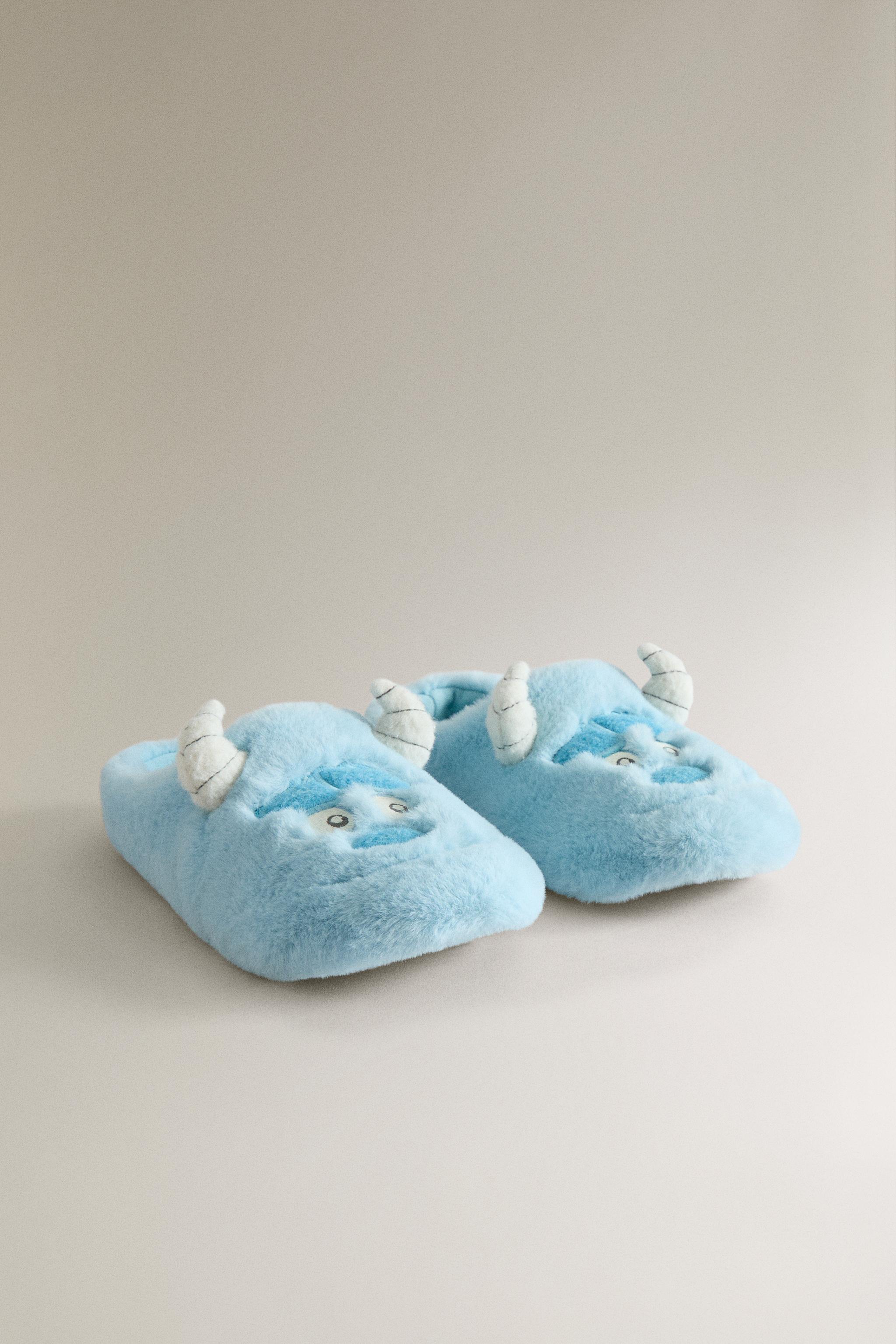 KIDS' MONSTERS, INC. ©DISNEY/PIXAR MULE SLIPPERS — Azure Blue