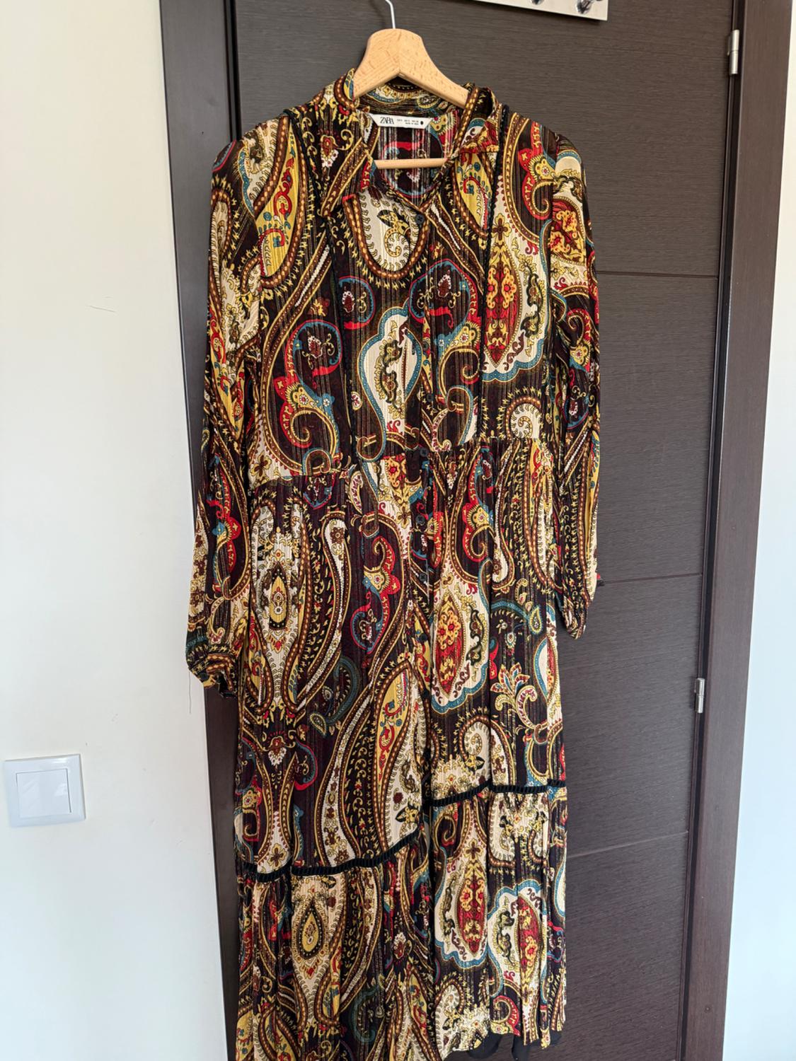 LONG PRINTED DRESS - Image 2