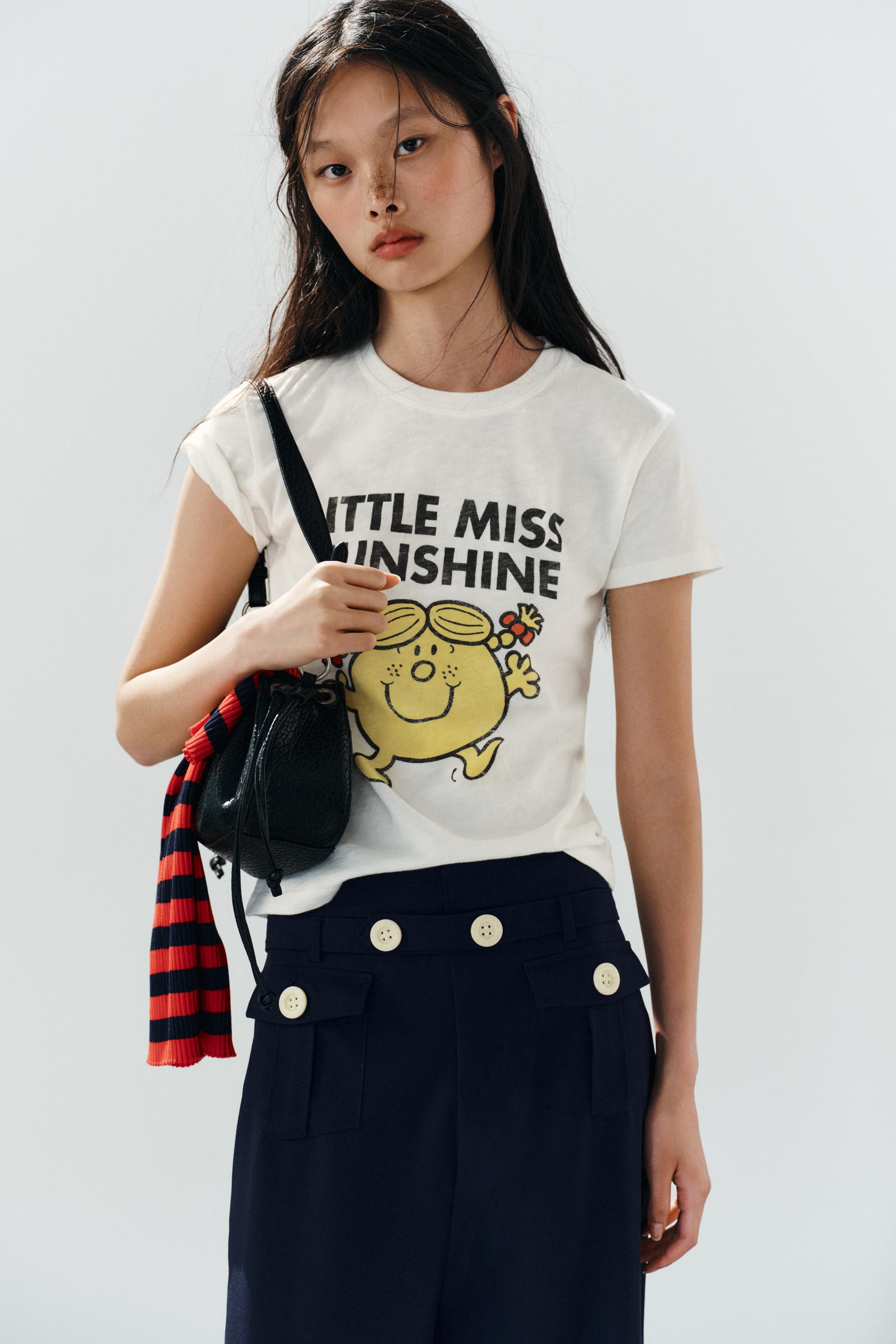 LITTLE MISS SUNSHINE SLUB T-SHIRT