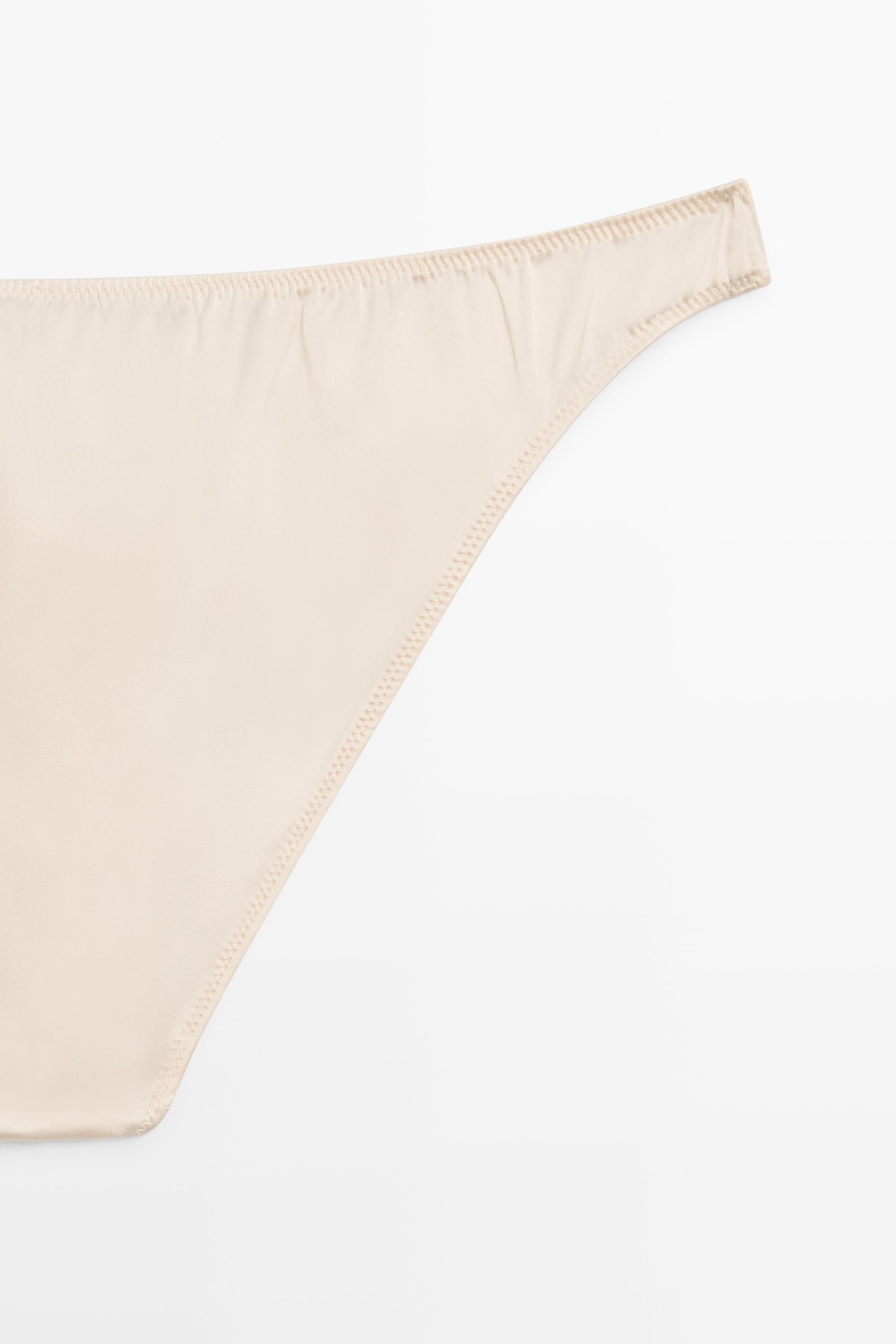 Satin silk blend briefs