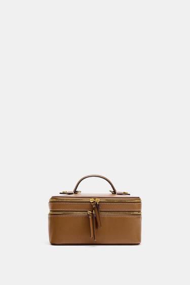BOLSA VANITY - Torrado-escuro da Zara
