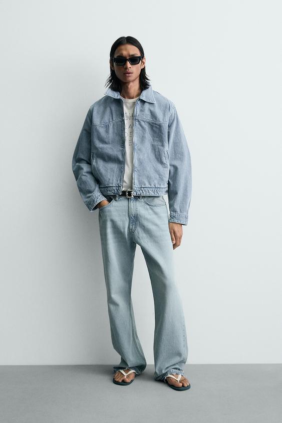 WASHED TEXTURED JACKET from Zara - $79.90