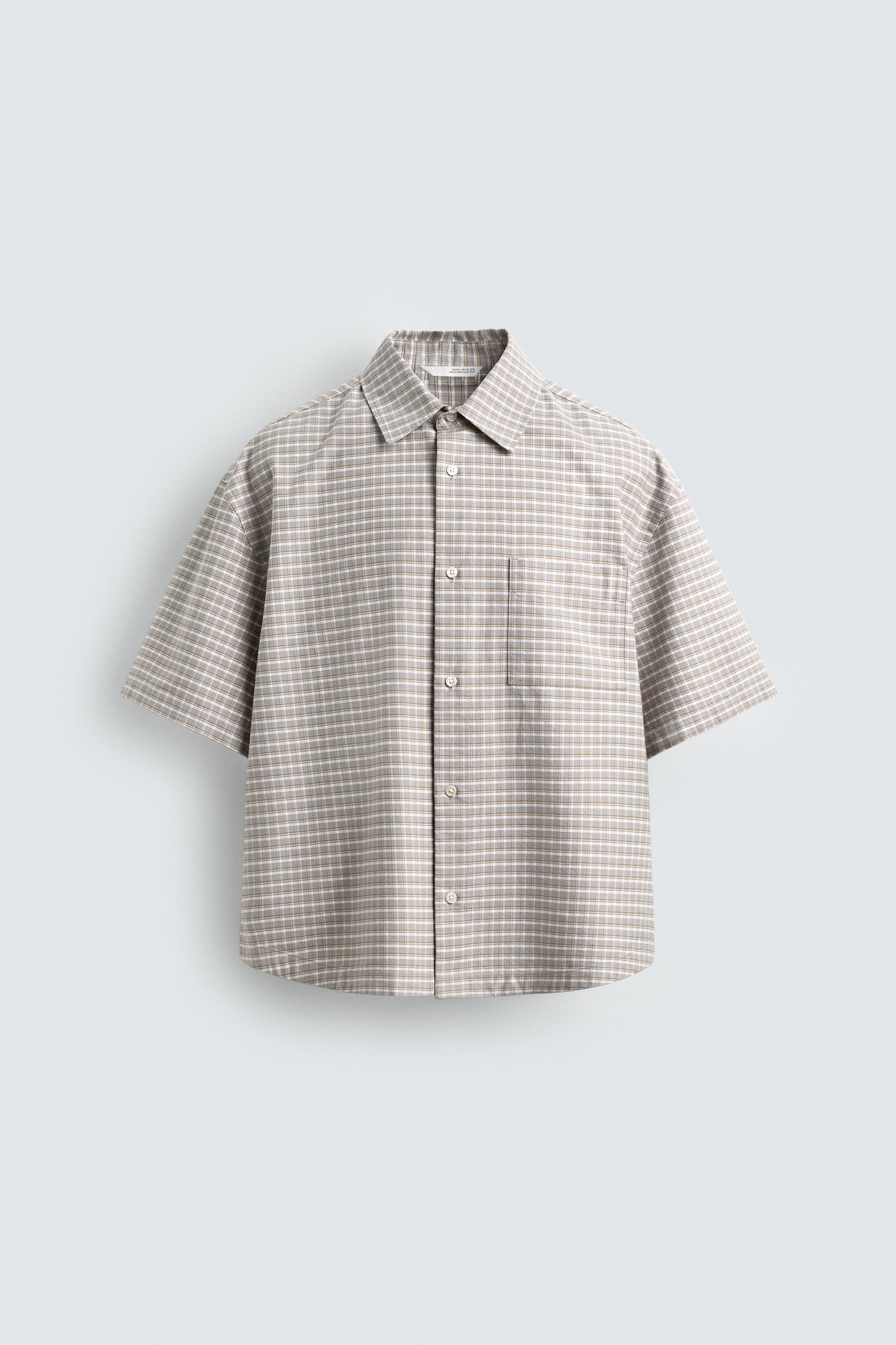 OVERSIZE FIT OXFORD SHIRT - White | ZARA Singapore
