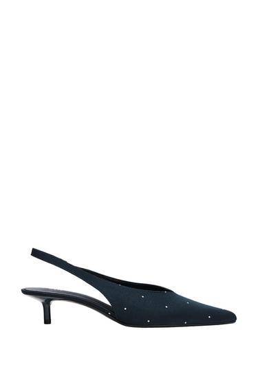 PRINTED SLINGBACK SHOES - Blue by Zara