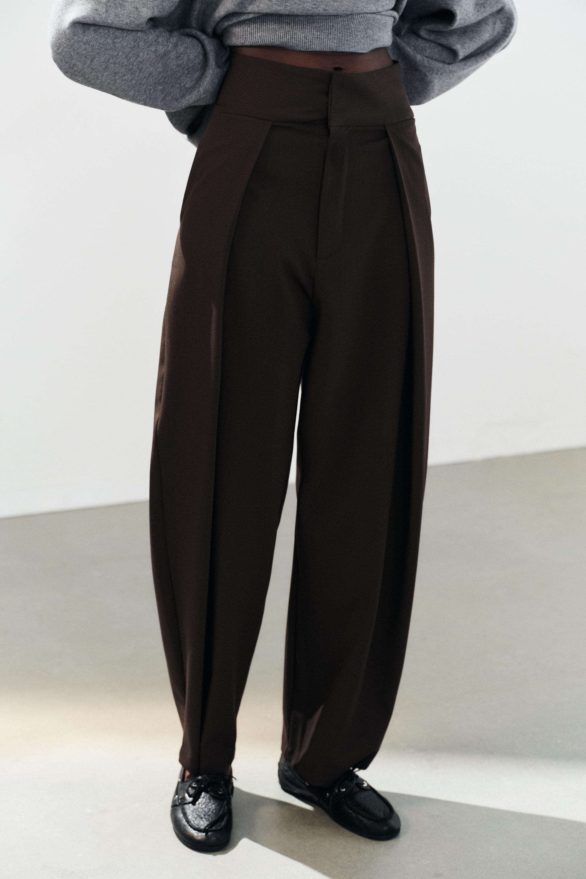 PLEATED BALLOON PANTS - thumbnail 8