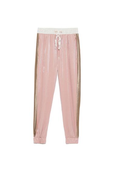 JOGGING TROUSERS WITH SIDE STRIPES