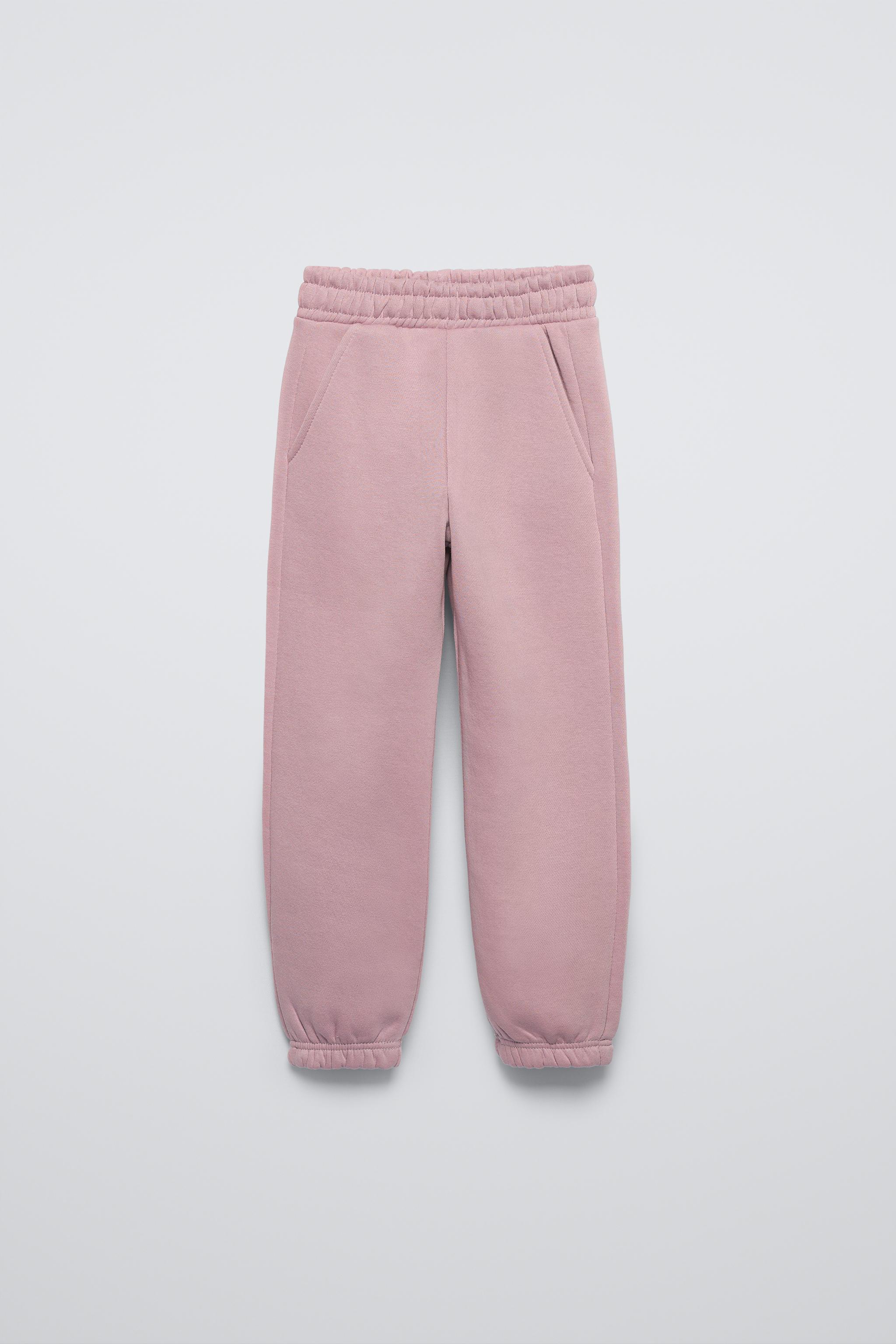 Zara plush joggers sale