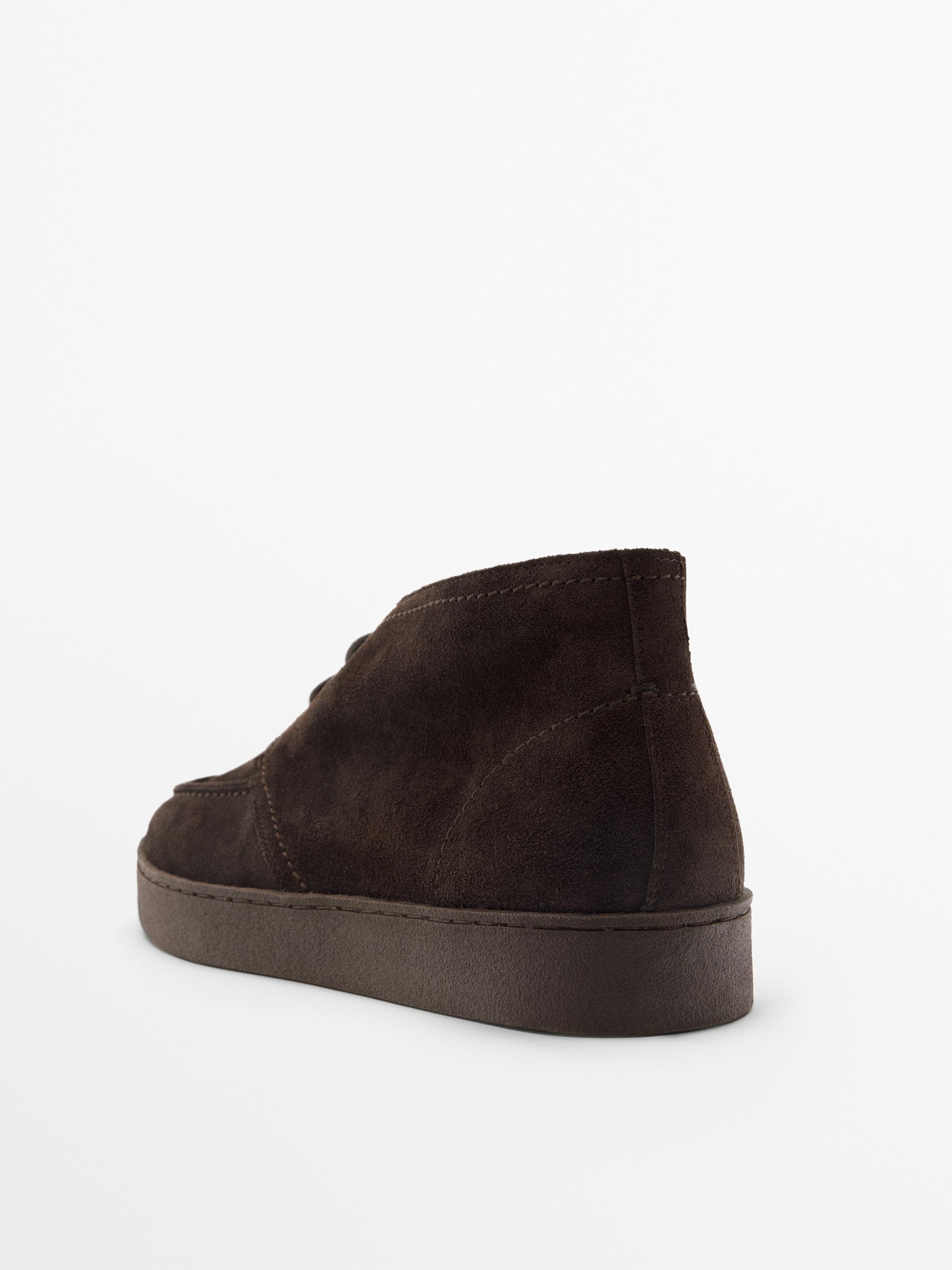 Moc toe boot-style shoes