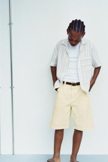 SHORT CARPENTER - Vanille de Zara - Image 4
