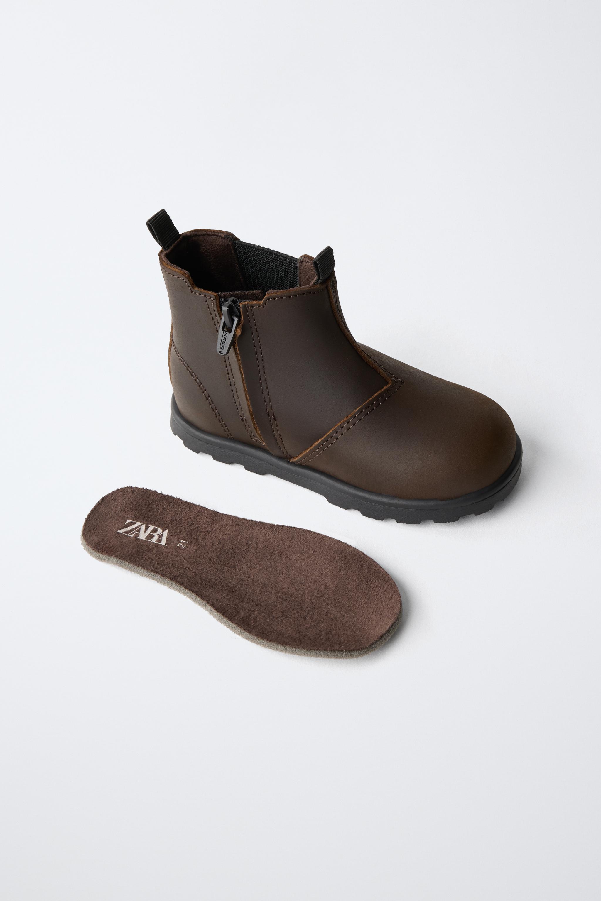 BOTTINES CHELSEA BAREFOOT EN CUIR