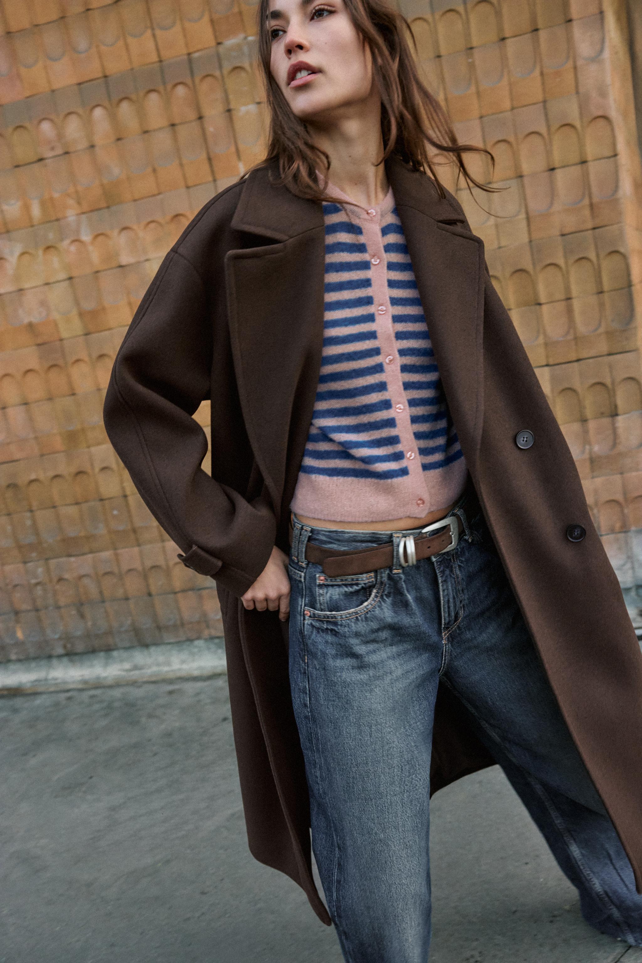 レディースオーバーサイズコート | ZARA 日本