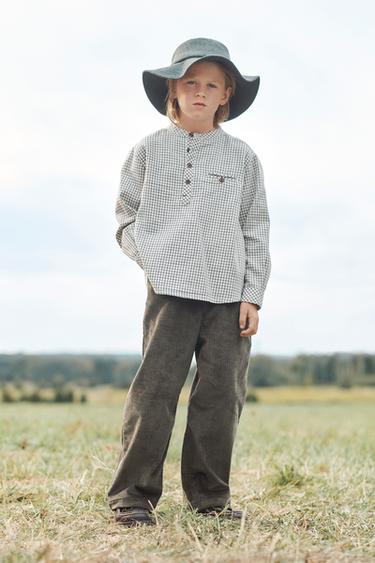 KARIERTES HEMD – LIMITED EDITION - Cremefarben von Zara - Bild 0