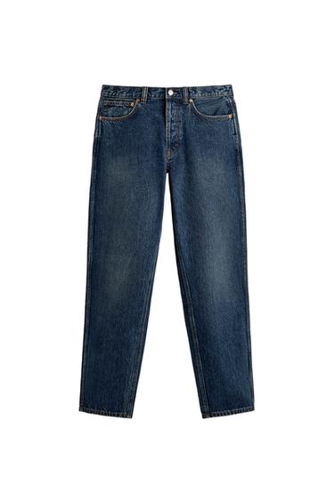 JEANS STRAIGHT FIT - Azul de Zara