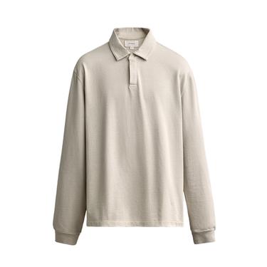 Zara LAGANA POLO SWEATER MAJICA REGULAR FIT – pijesak