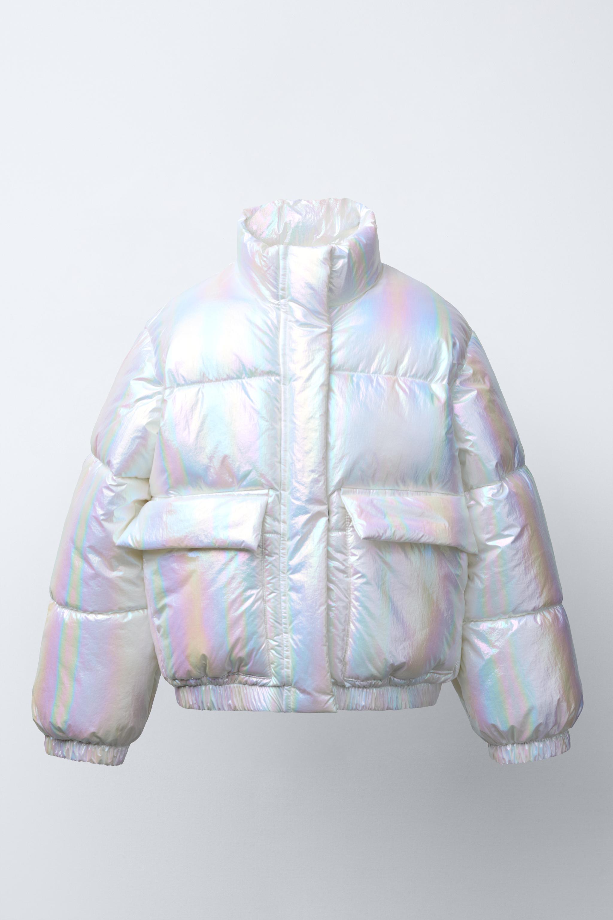 SHINY FINISH PUFFER JACKET