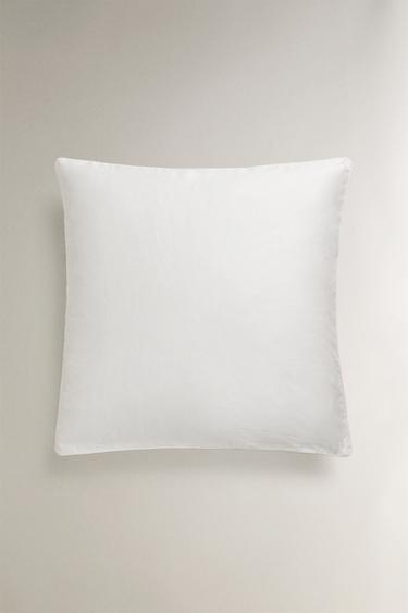 TAIE D’OREILLER SATIN (500 FILS) - Blanc de Zara - Image 1