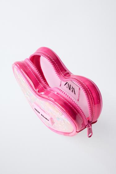HEART VINYL WALLET - Pink by Zara - Image 3