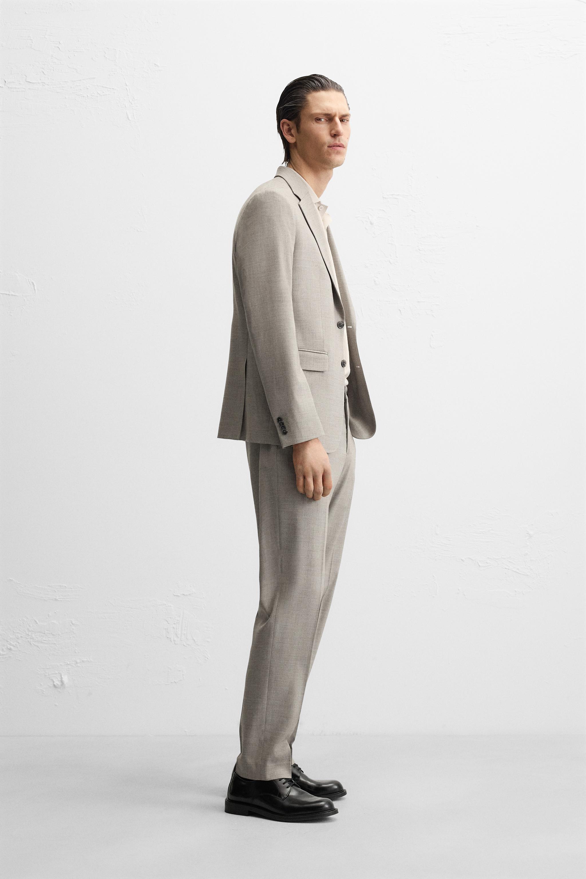 コンフォートスーツパンツ - ネイビーブルー | ZARA Japan / 日本