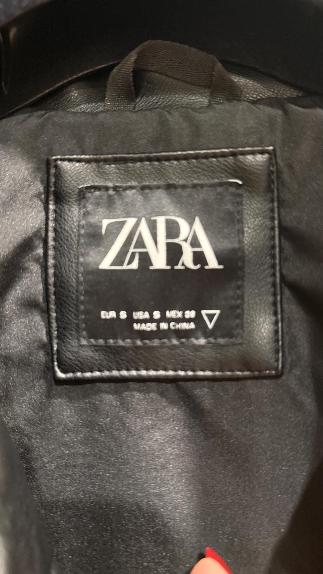FAUX LEATHER JACKET WITH PATCHES - Image 5