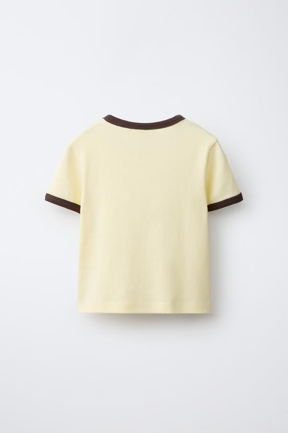T-SHIRT IMPRIMÉ PINOCCHIO © DISNEY - Vanille de Zara - Image 1