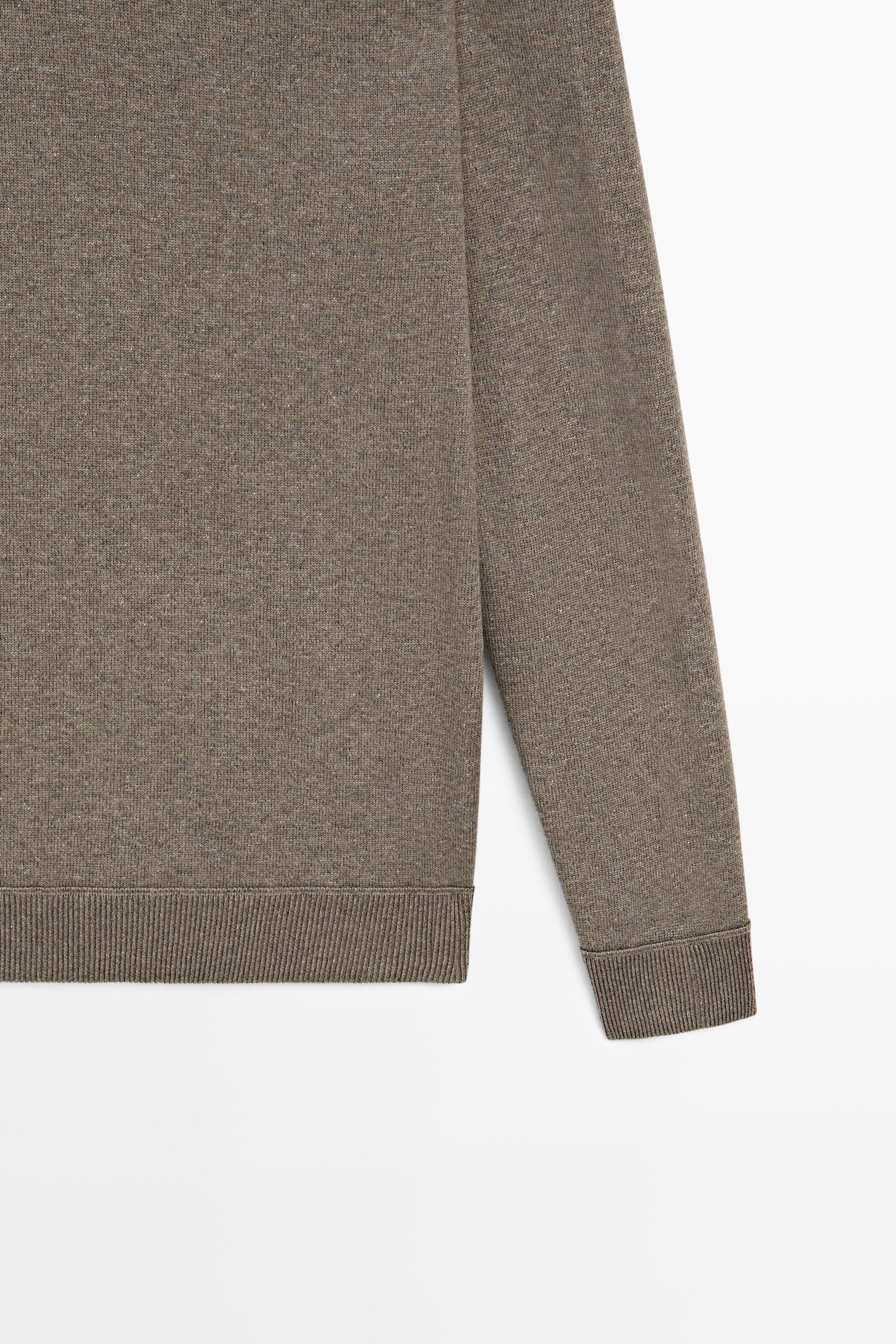 Pull en maille coton mélangé
