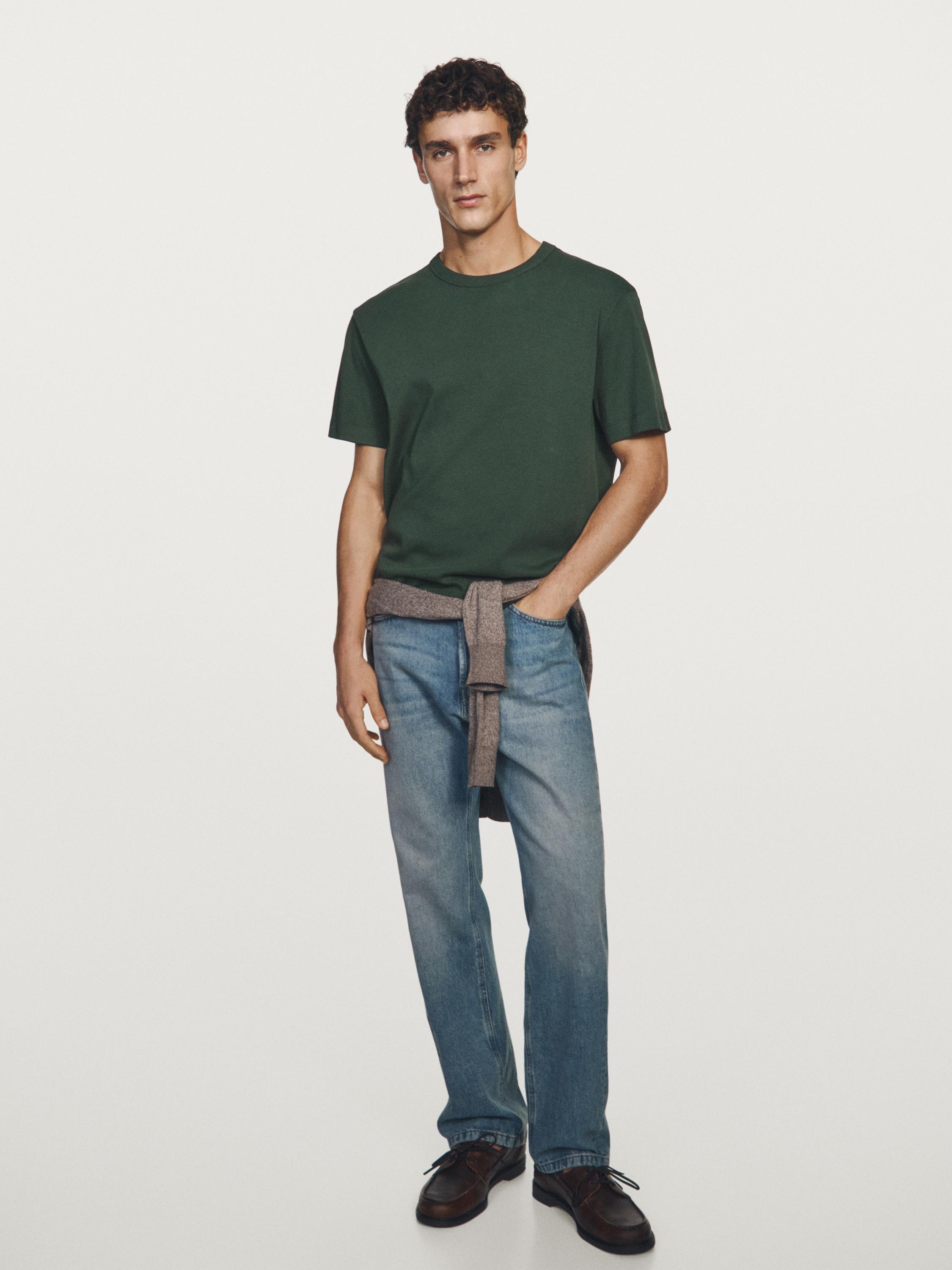 100% cotton short-sleeve T-shirt