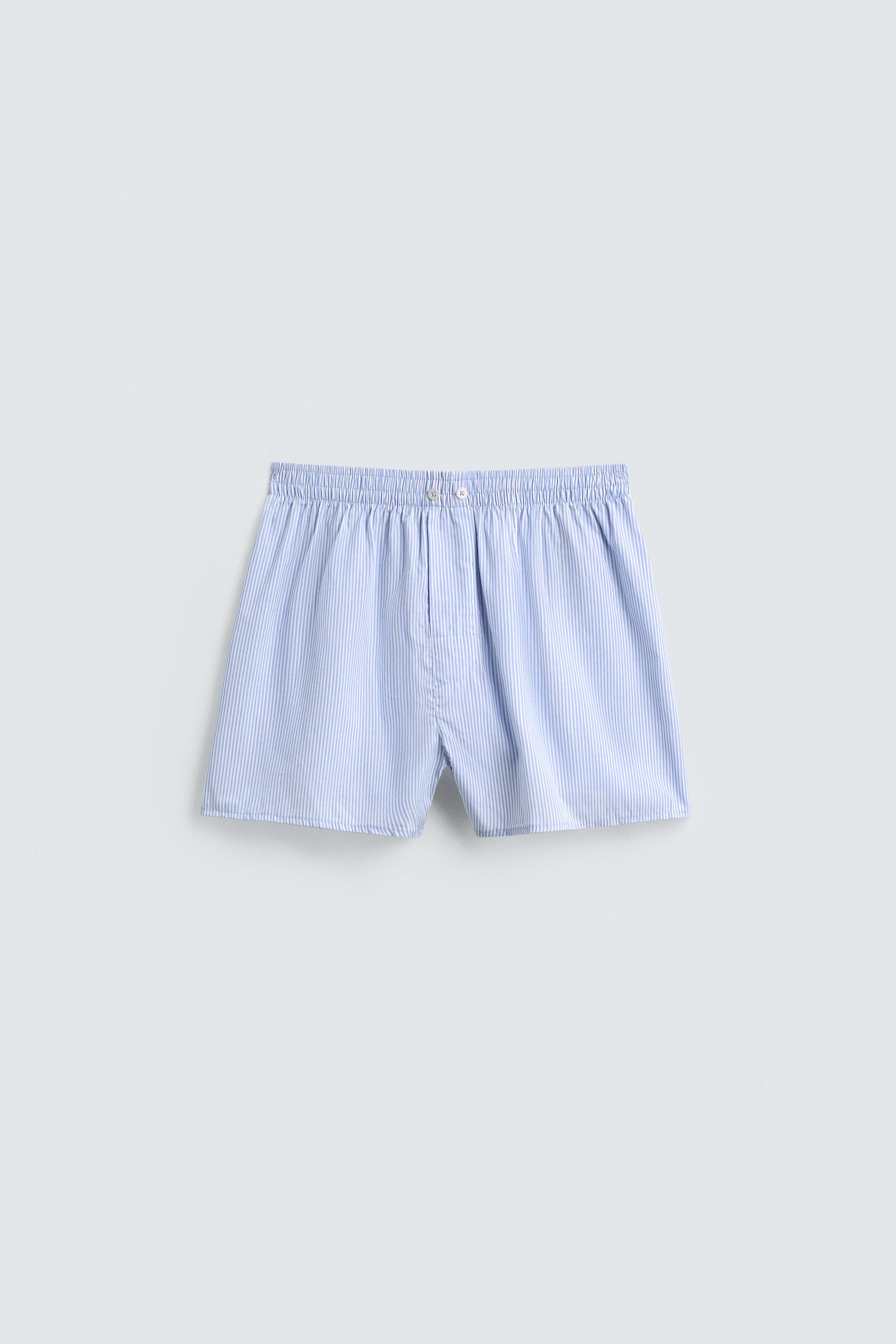 TWO-PACK OF COMBINATION POPLIN BOXERS