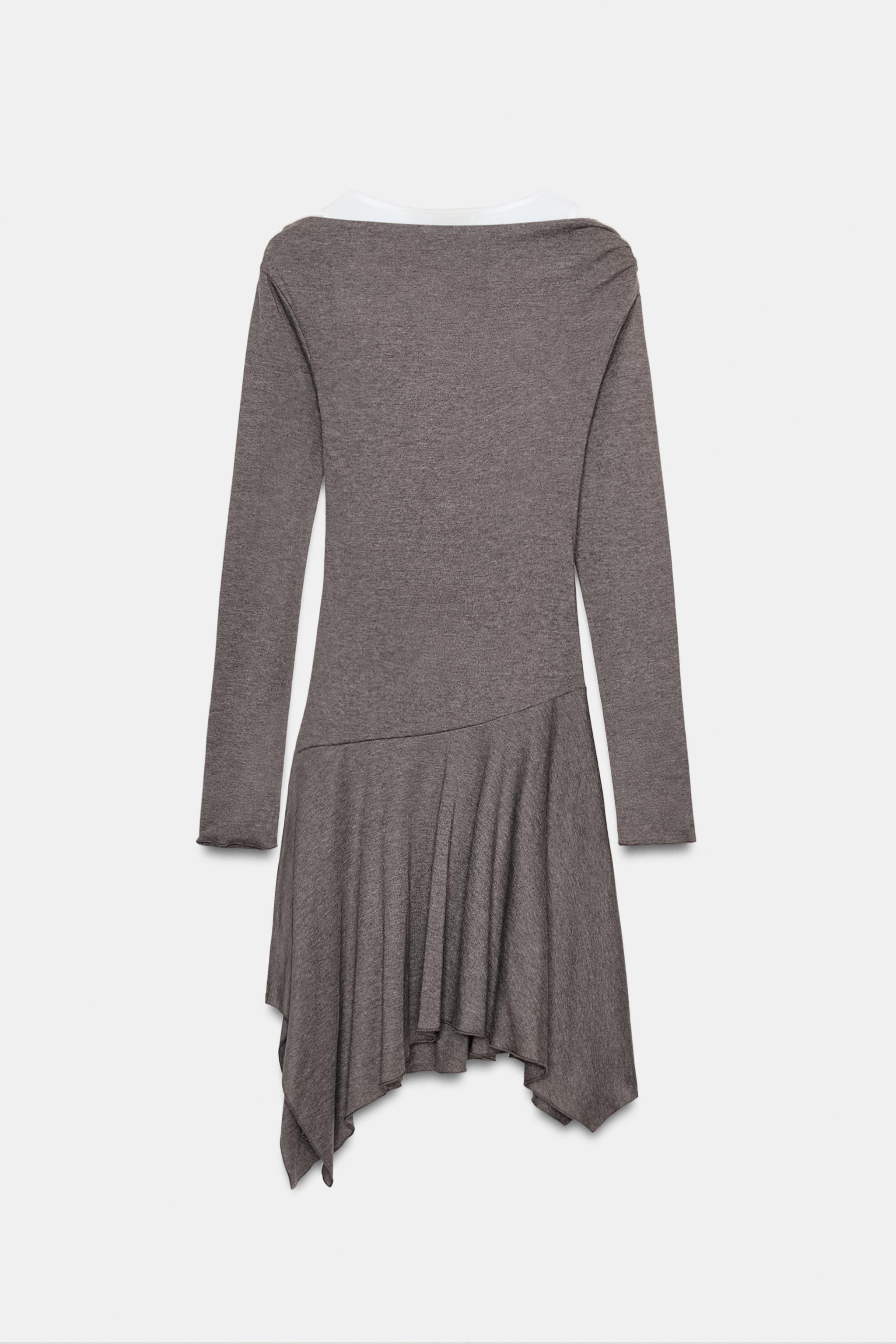 navy blue dress for baby girl Zara | Dresses | Zara Asymmetric Knit Dress main image 1