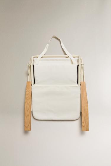 CHAISE PLIABLE PLAGE ACCOUDOIRS BOIS - Écru de Zara - Image 3