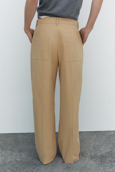 PANTALON CHINO COLLECTION ZW - Beige de Zara - Image 2