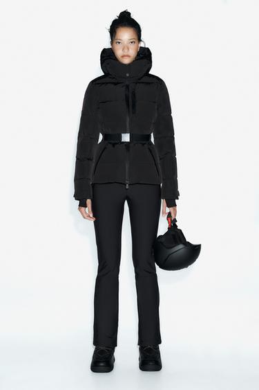 DOWN JACKET WATER RESISTANT AND WIND PROTECTION RECCO® TECHNOLOGY SKI COLLECTION - Black by Zara