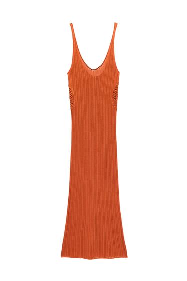 LONG CROCHET DRESS
