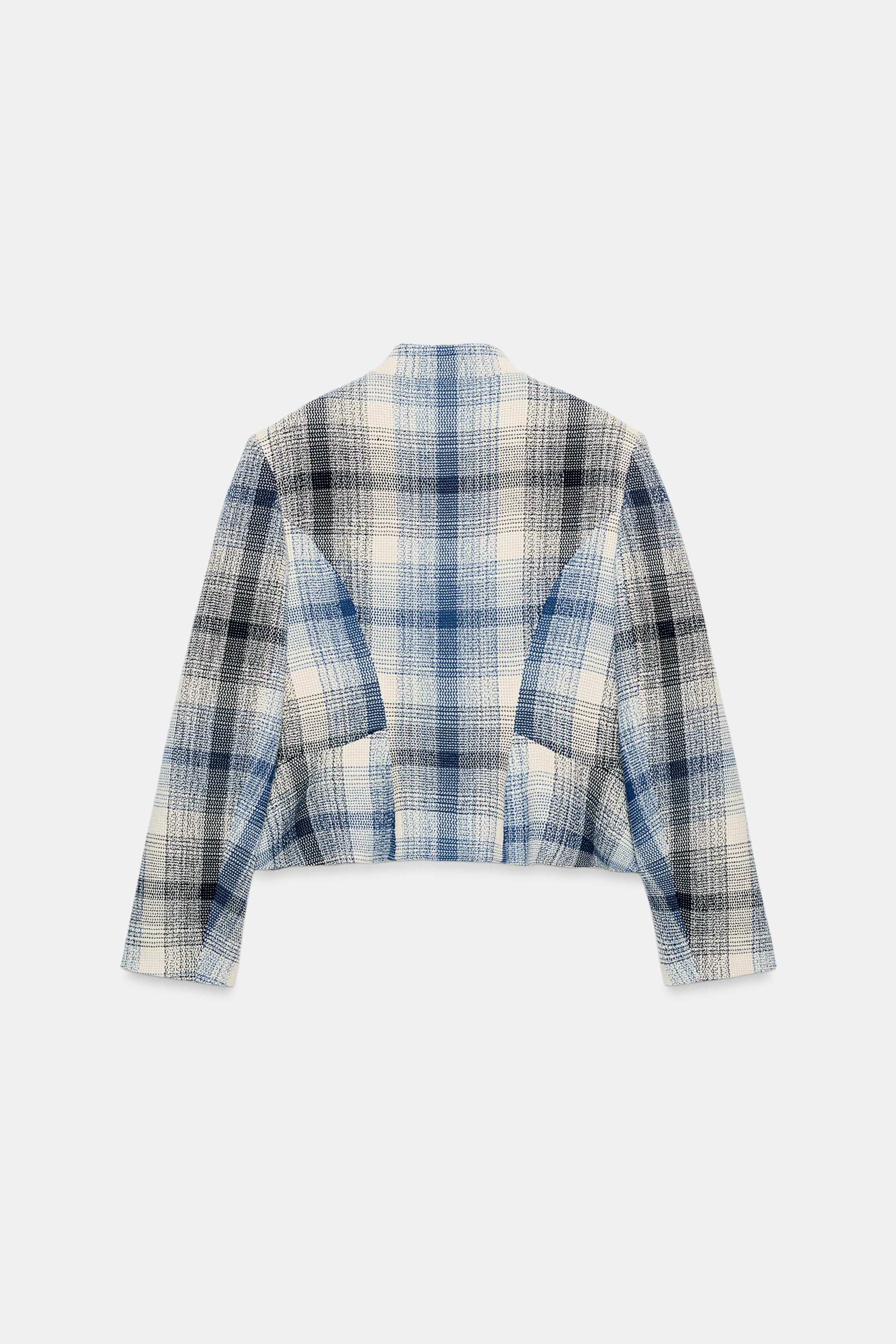 ZW COLLECTION DOKULU PEPLUM BLAZER - Görsel 5