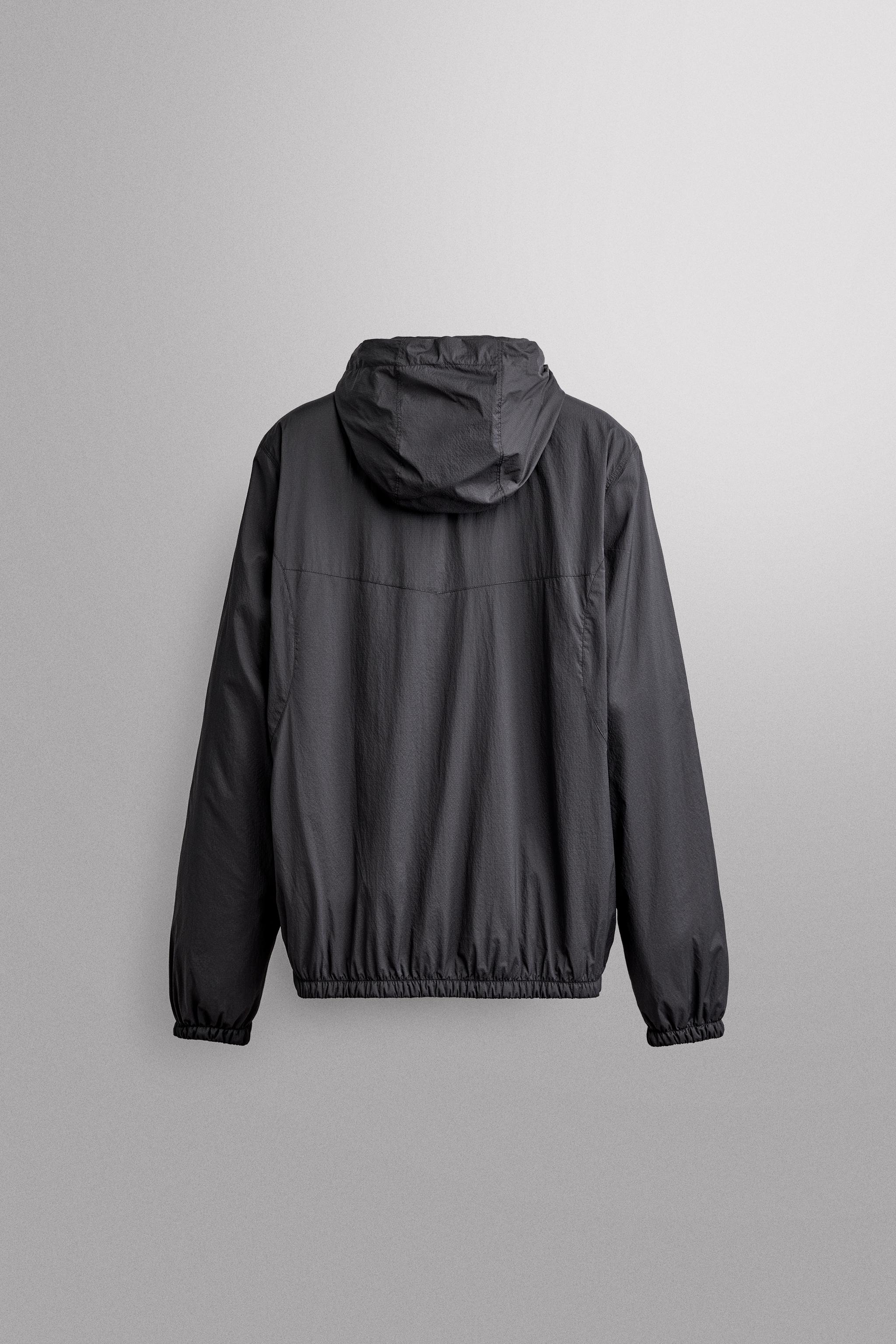 TEXTURED TECHNICAL JACKET