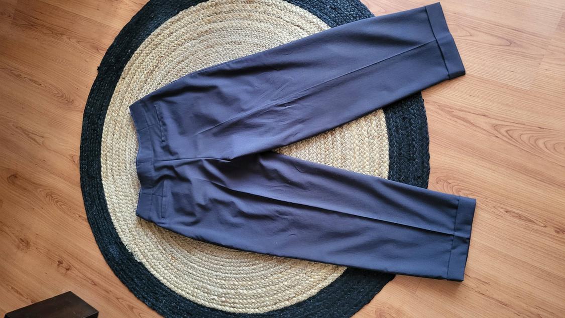 ZW COLLECTION DARTED MINIMALIST TROUSERS - Image 2