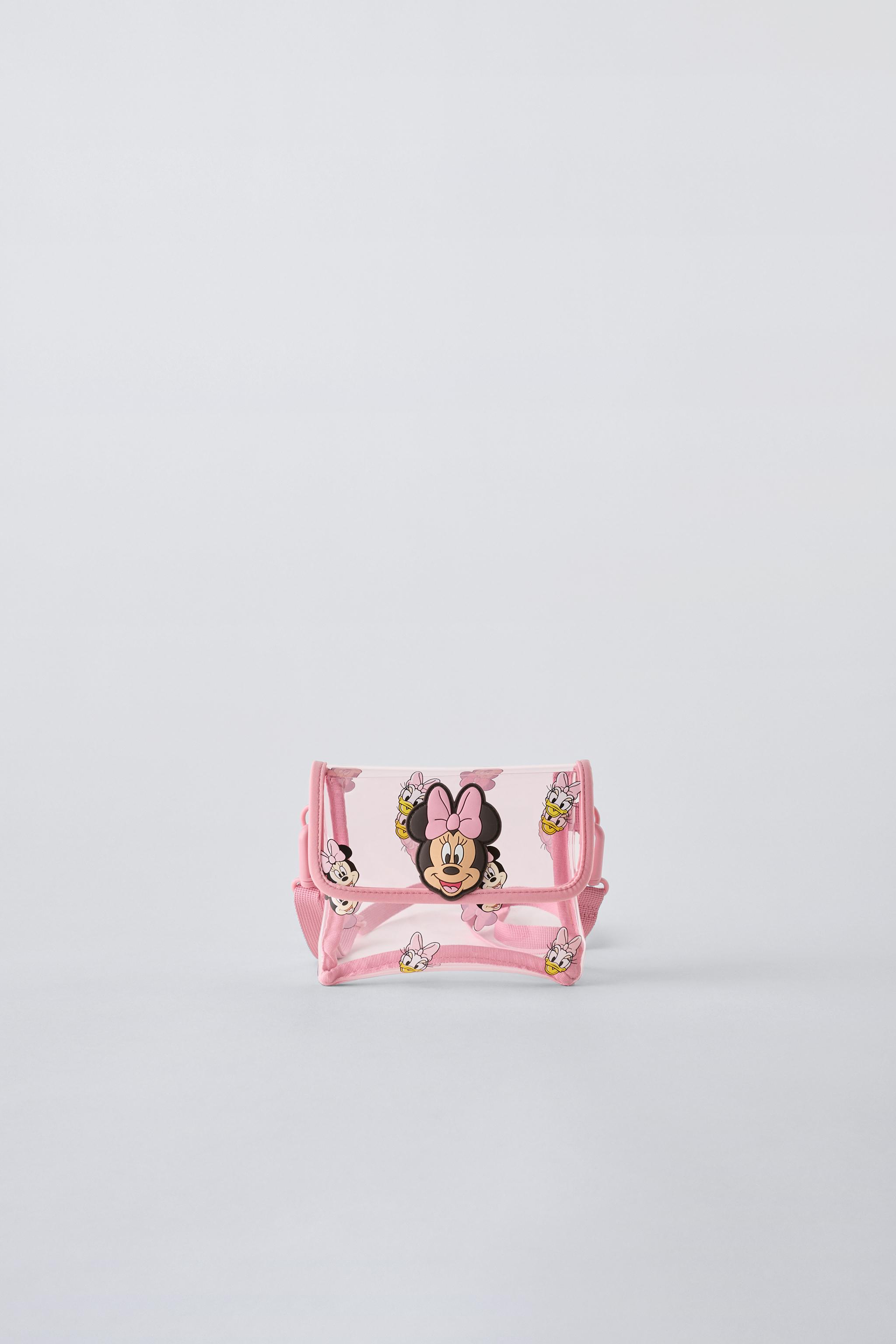 MINNIE MOUSE © DISNEY VINYL CROSSBODY BAG - Pink | ZARA