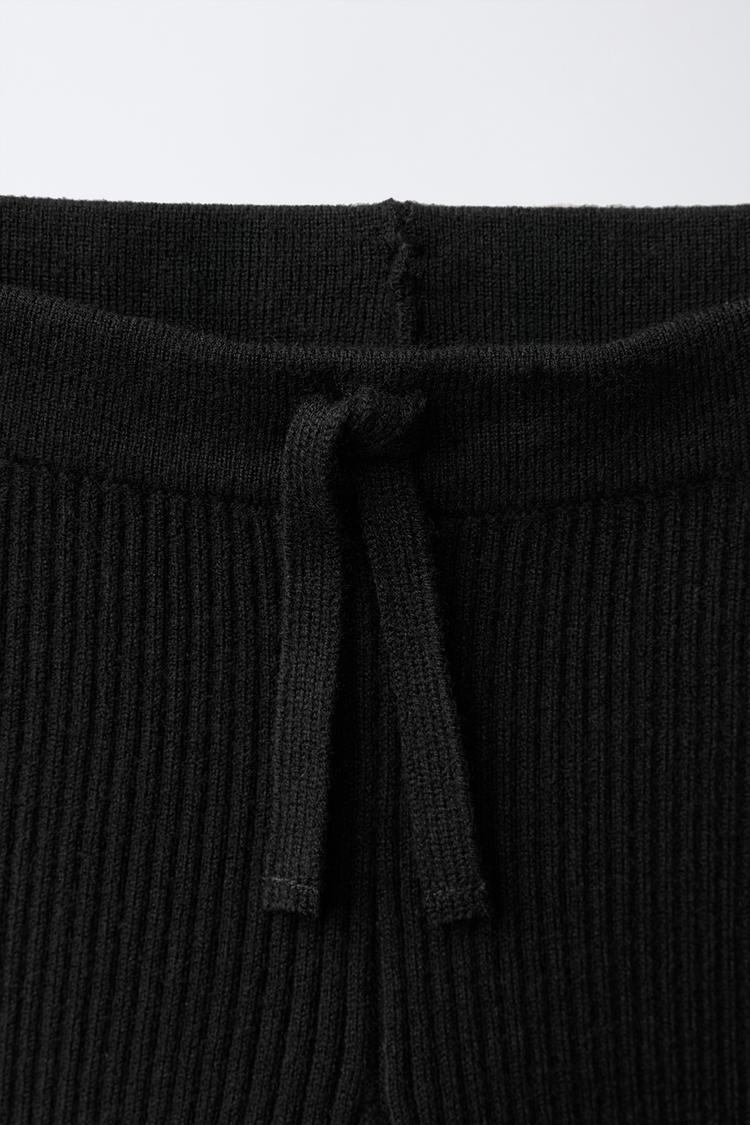 Leggings de punto acanalado 3