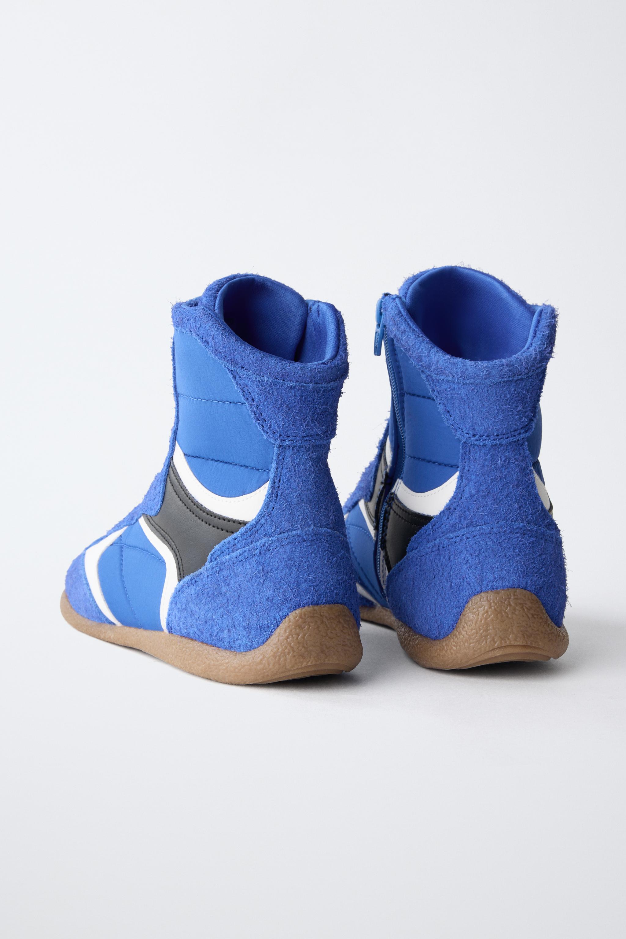 PADDED SNEAKER BOOTS
