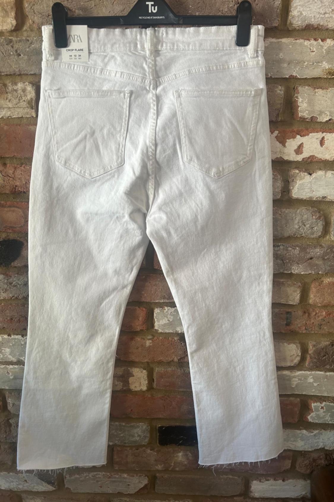 CROPPED FLARE MID-RISE JEANS - Image 5