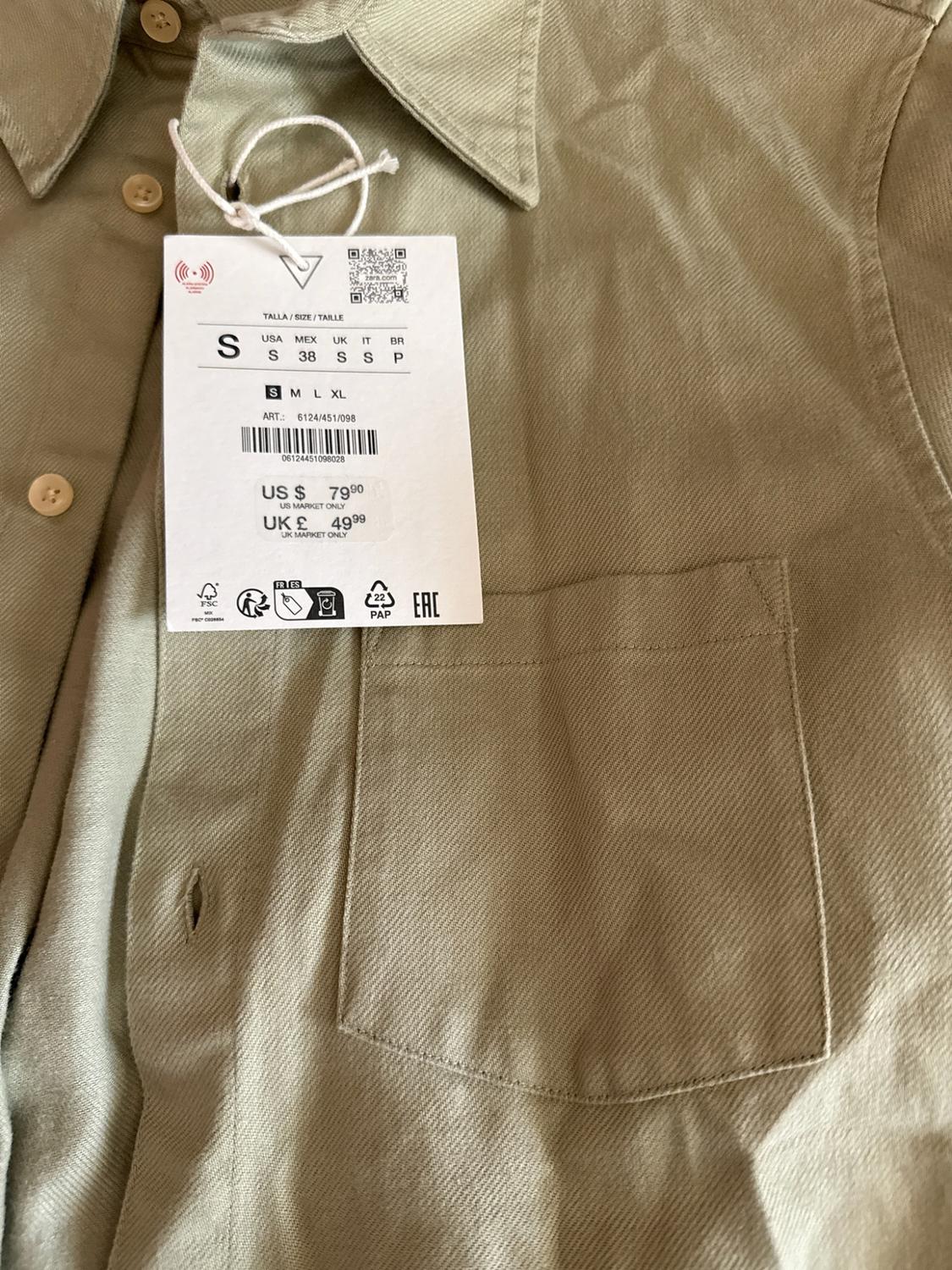 FLUID REGULAR FIT DENIM SHIRT - Image 3