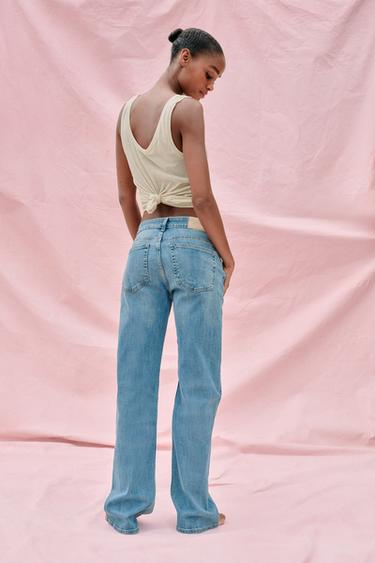 JEANS TRF BOOTCUT TIRO BAJO - Azul de Zara