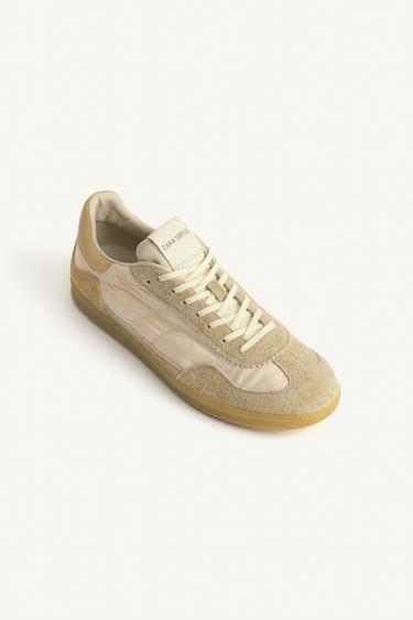 LTHR SNKRS - Beige by Zara - Image 4