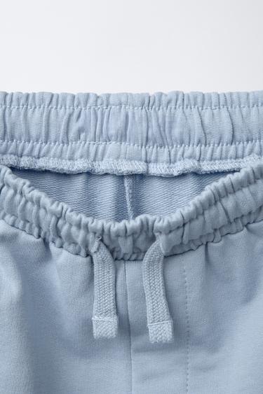 SLOGAN T-SHIRT AND BERMUDA SHORTS SET - Light blue by Zara - Image 5