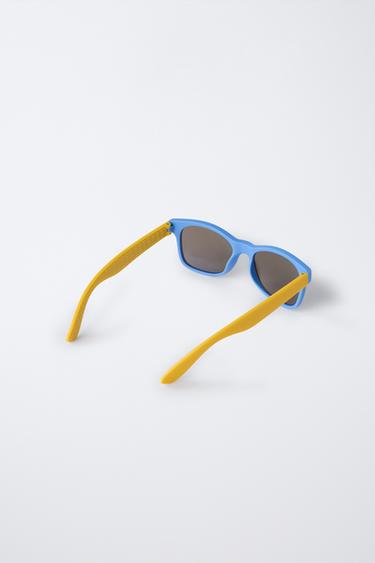 NON-SLIP TEMPLES SUNGLASSES - Light blue by Zara - Image 2