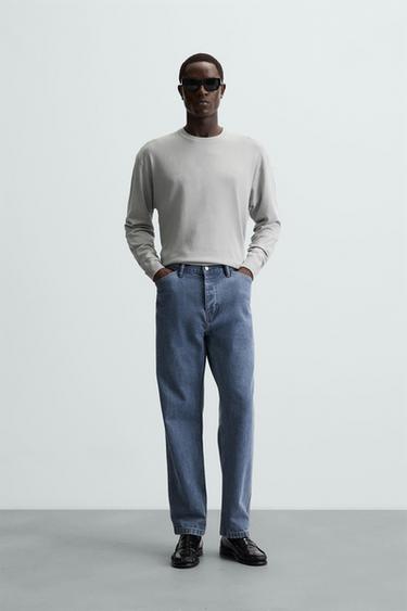 JERSEY ESTRUCTURA SOFT - Gris claro de Zara - Imagen 0