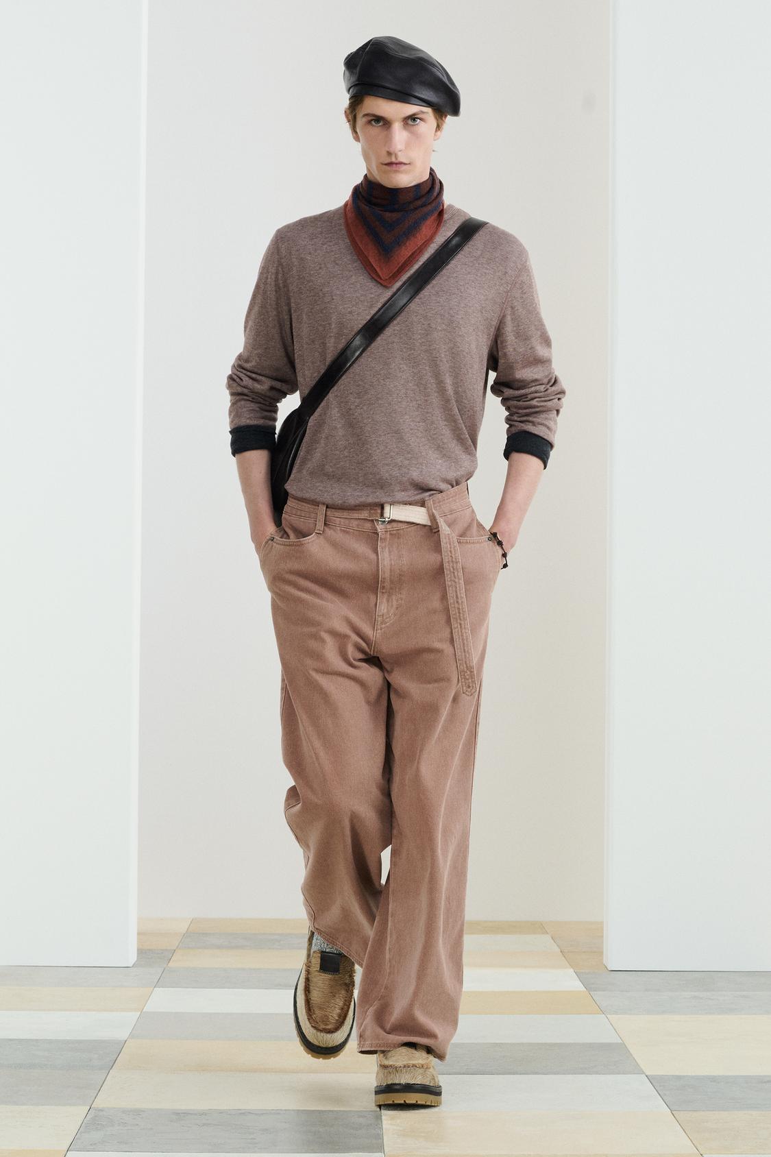 РОЗОВАЯ ДЖИНСОВАЯ ТКАНЬ ZARA