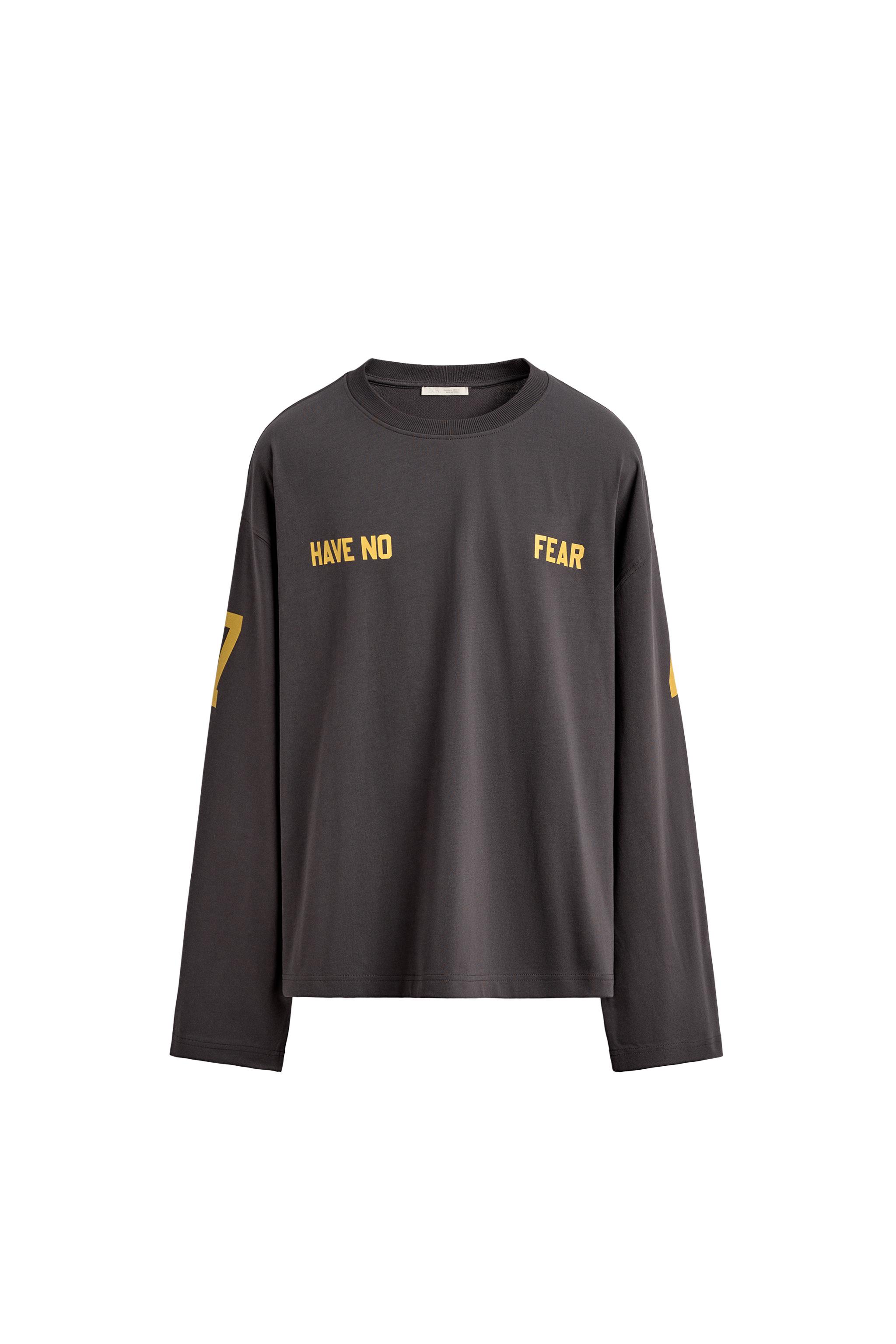 NUMBER PRINT T-SHIRT